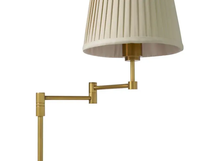 Vloerlamp 'Corbin' - Beige