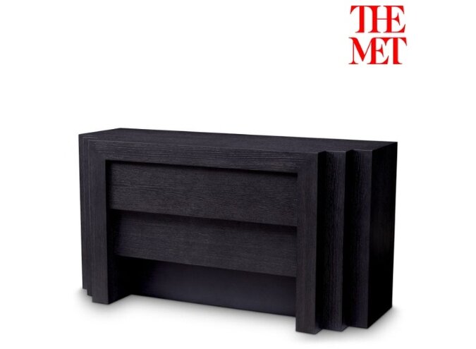 Dresser Metropolitan - S - Charcoal grey oak veneer