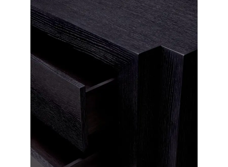 Dressoir 'Metropolitan' - S - Charcoal grey oak veneer