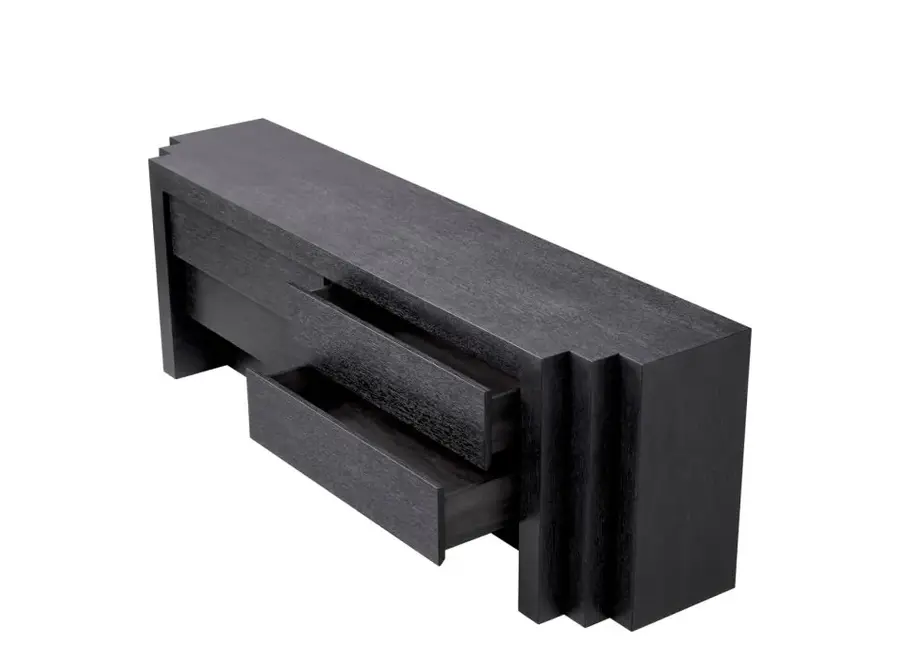 Dresser 'Metropolitan' - L - Charcoal grey oak veneer