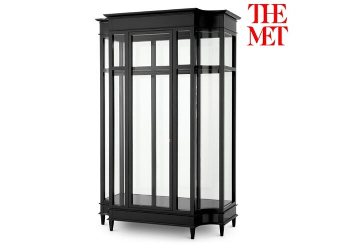 Cabinet Gala - Waxed Black Finish
