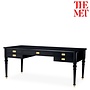 Schreibtisch 'Wimbledon' - Waxed Black Finish