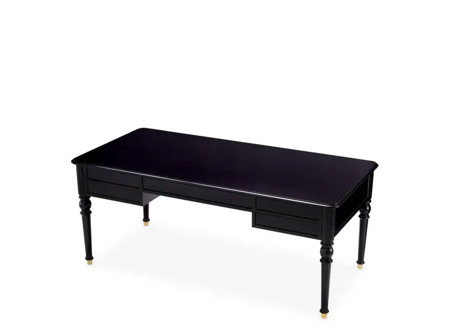 Bureau 'Wimbledon' - Waxed Black Finish