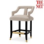 Chaise de comptoir 'Roumier' - Palmer Beige