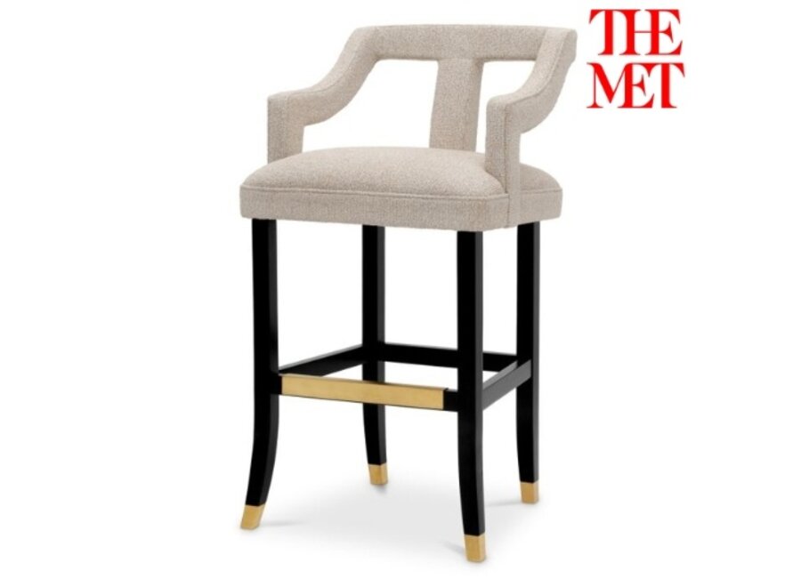 Barstuhl 'Roumier' - Palmer beige