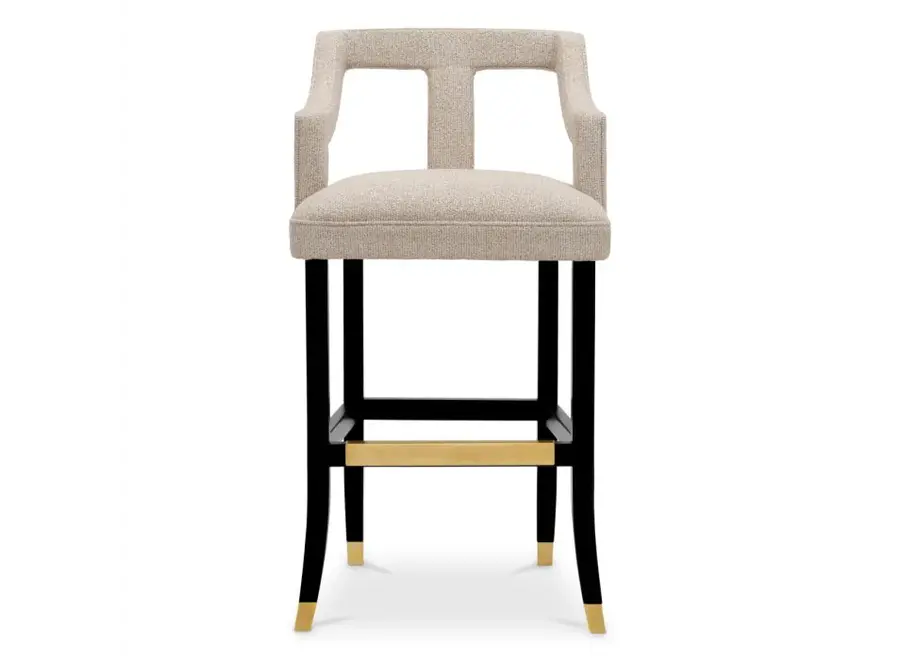 Barstoel 'Roumier' - Palmer beige