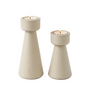 Kandelaar Emily - Beige - set of 2
