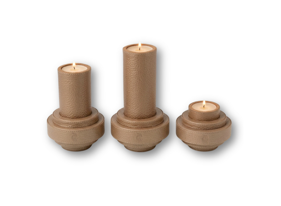 Porte-bougies Ellen - Copper - set of 3