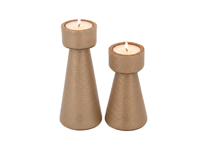 Candle holder Emily - Copper- Set of 2