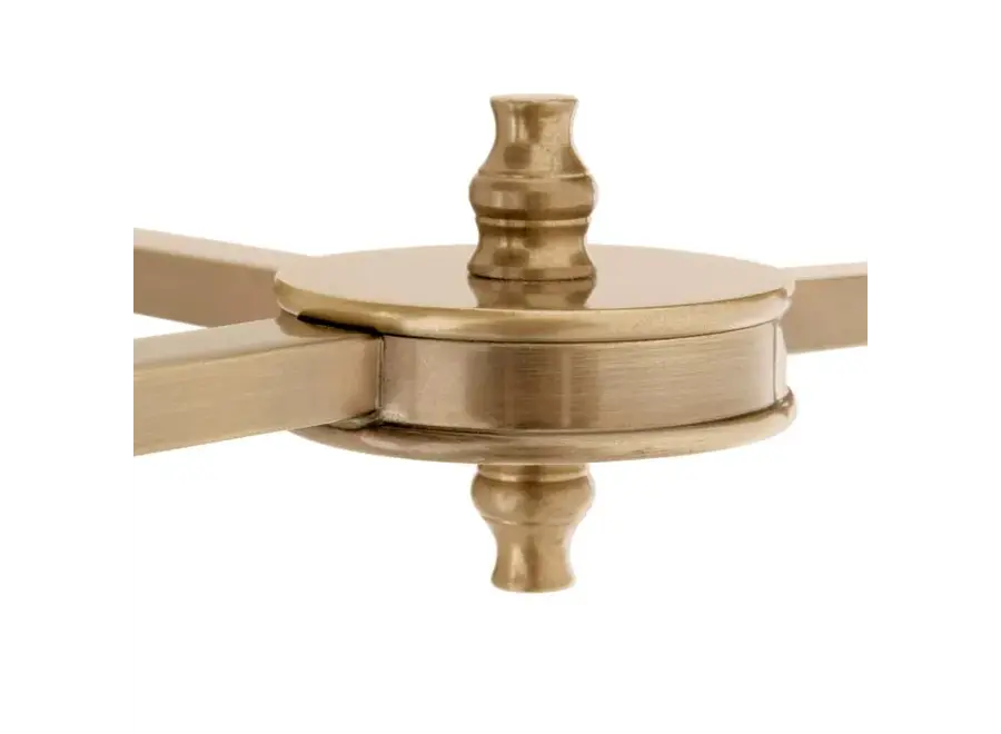 Wandlampe 'Lexington' - Double - Black/Brass
