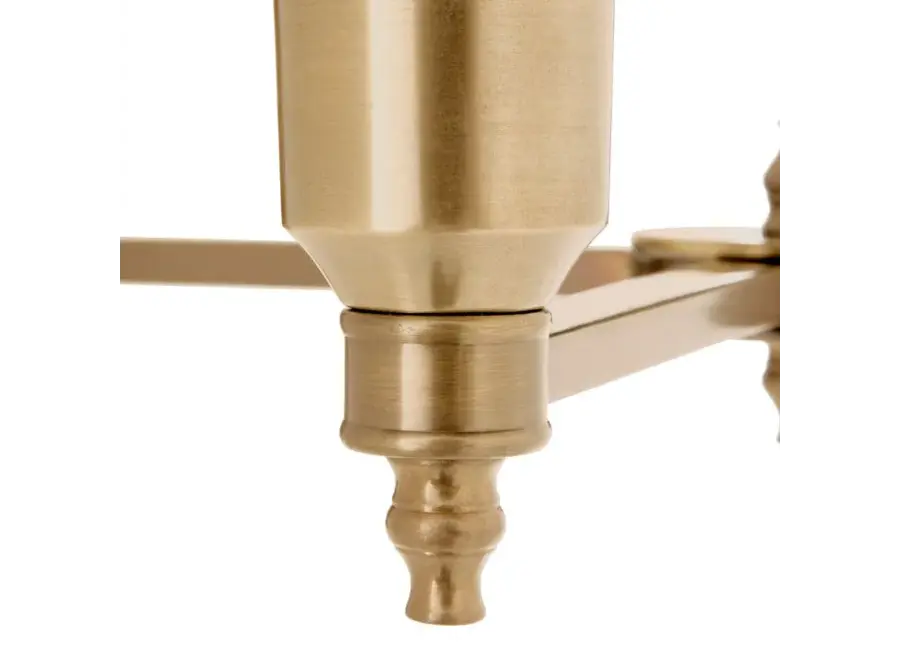Lampe murale 'Lexington' - Double - Black/Brass