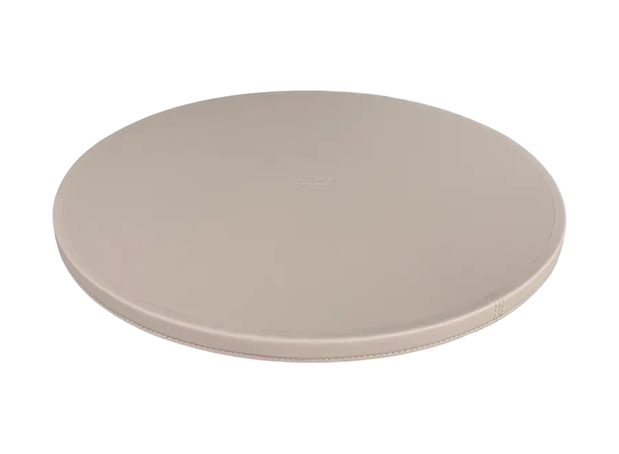 Tray Matteo Round - Craie
