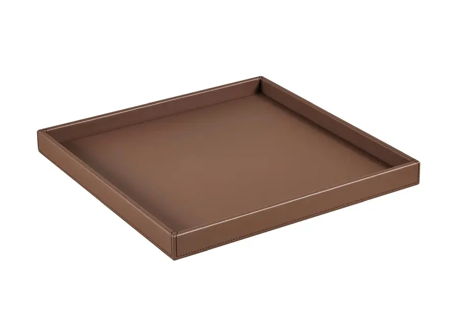 Tray Matteo Square - Marrone