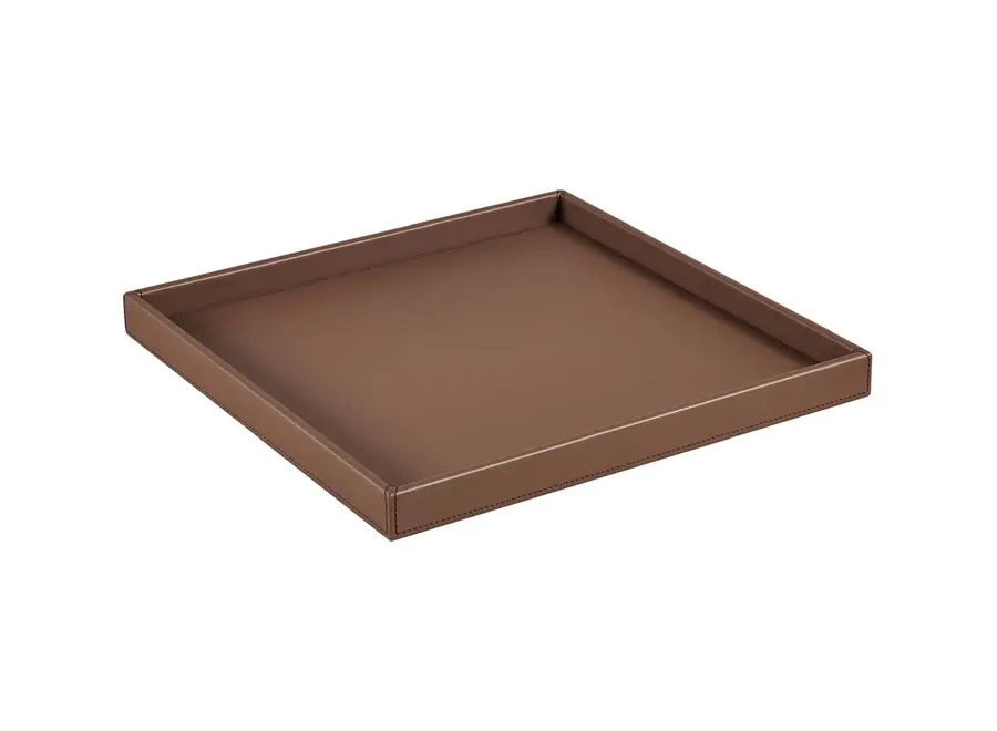 Tray Matteo Square - Marrone