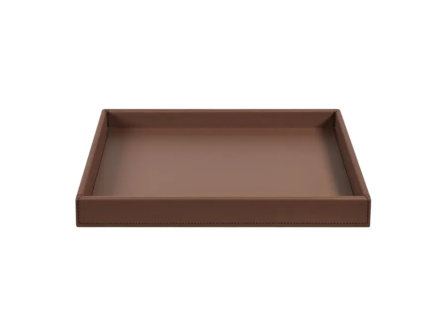 Tray Matteo Square - Marrone