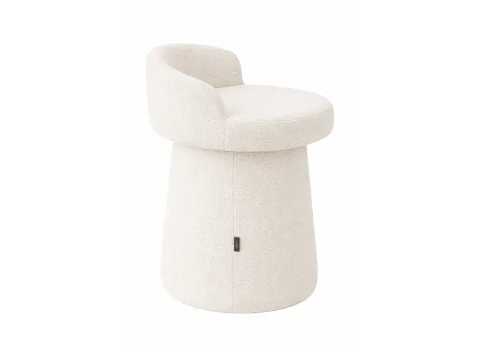 Tabouret coiffeuse Romee - White/Beige