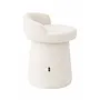 Tabouret coiffeuse Romee - White/Beige