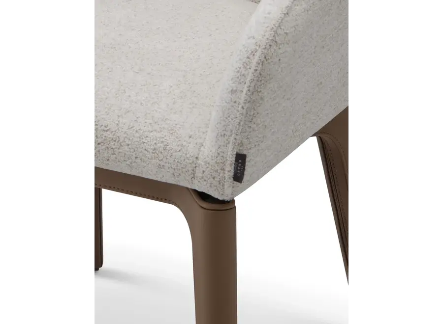 Chaise de salle à manger 'Romeo' - Off White