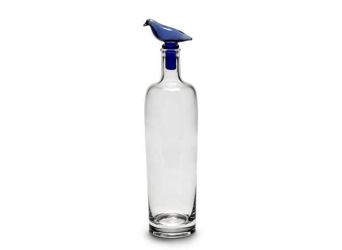 Kelly Wearstler - Perch Karaffe Transparant + Verschluss Blue