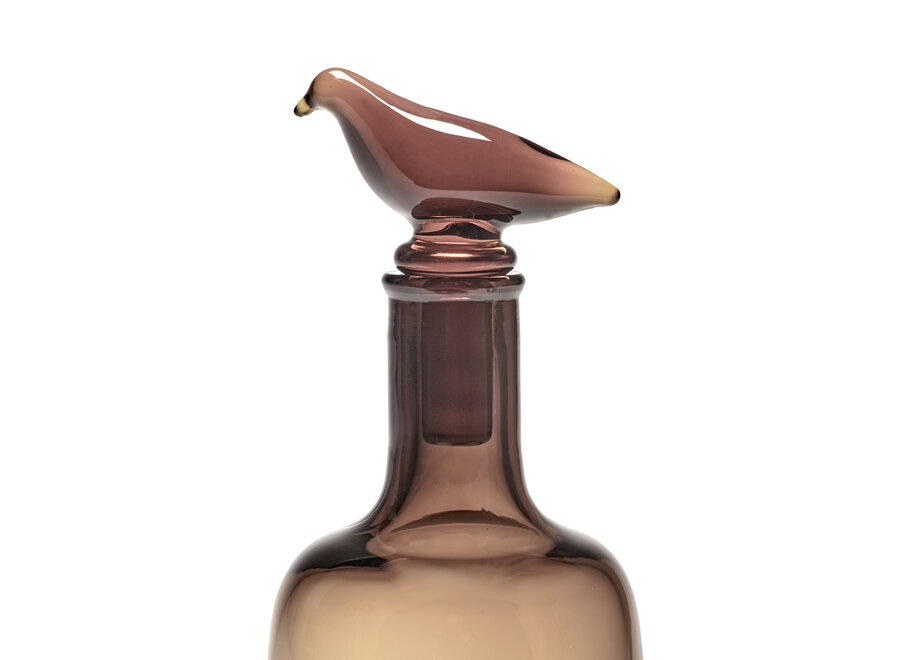 Kelly Wearstler - Perch carafe Amber + bouchon Amber