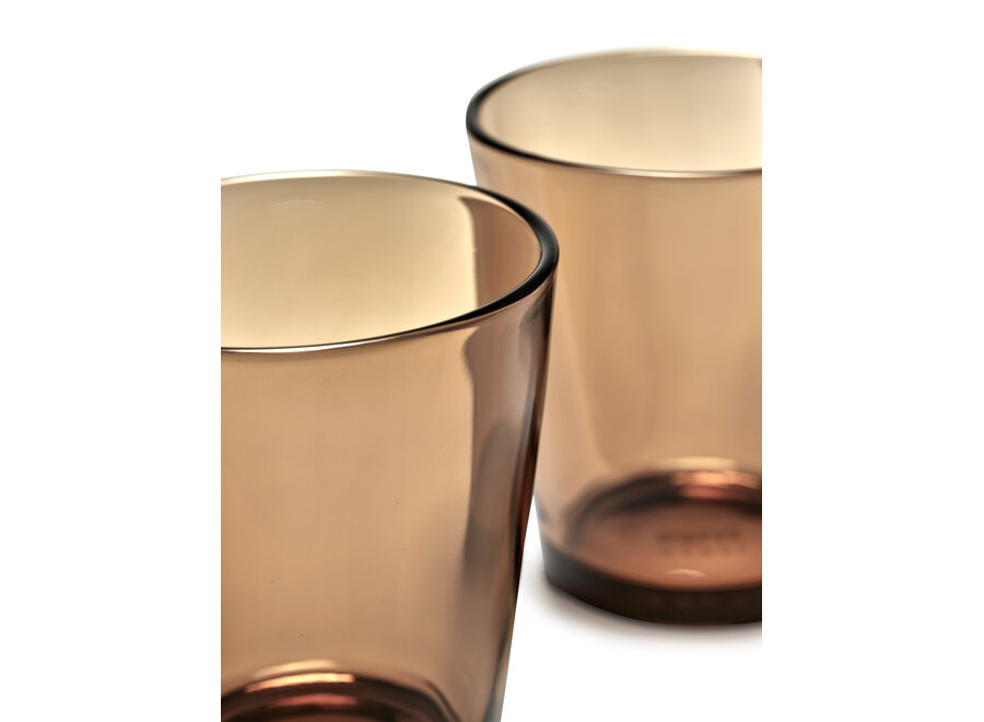 Kelly Wearstler - Perch 4pc glas Amber