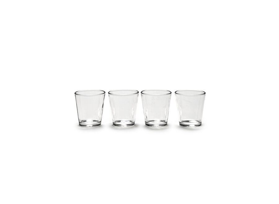 Kelly Wearstler - Perch 4pc tumbler Transparant