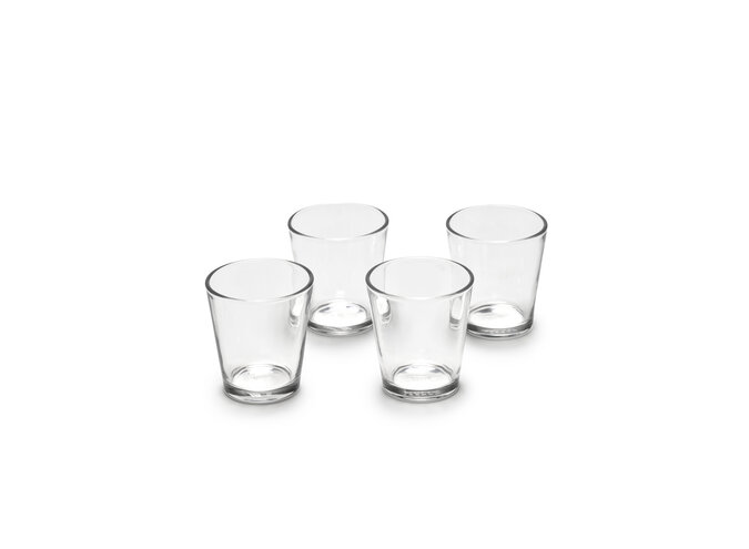 Kelly Wearstler - Perch 4pc becher Transparant