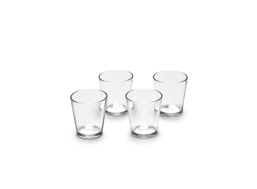 Kelly Wearstler - Perch 4pc glas Transparant
