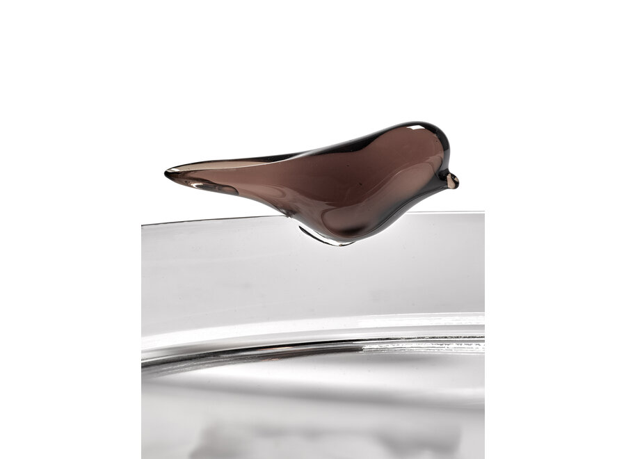 Kelly Wearstler - Perch tray Transparant Amber - S