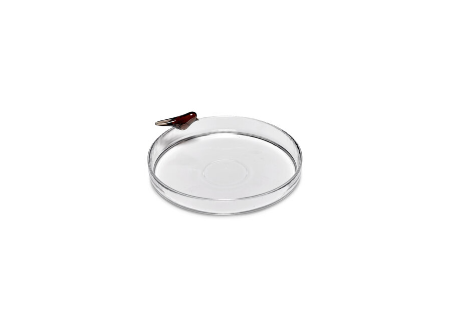 Kelly Wearstler - Perch tray Transparant Amber - S