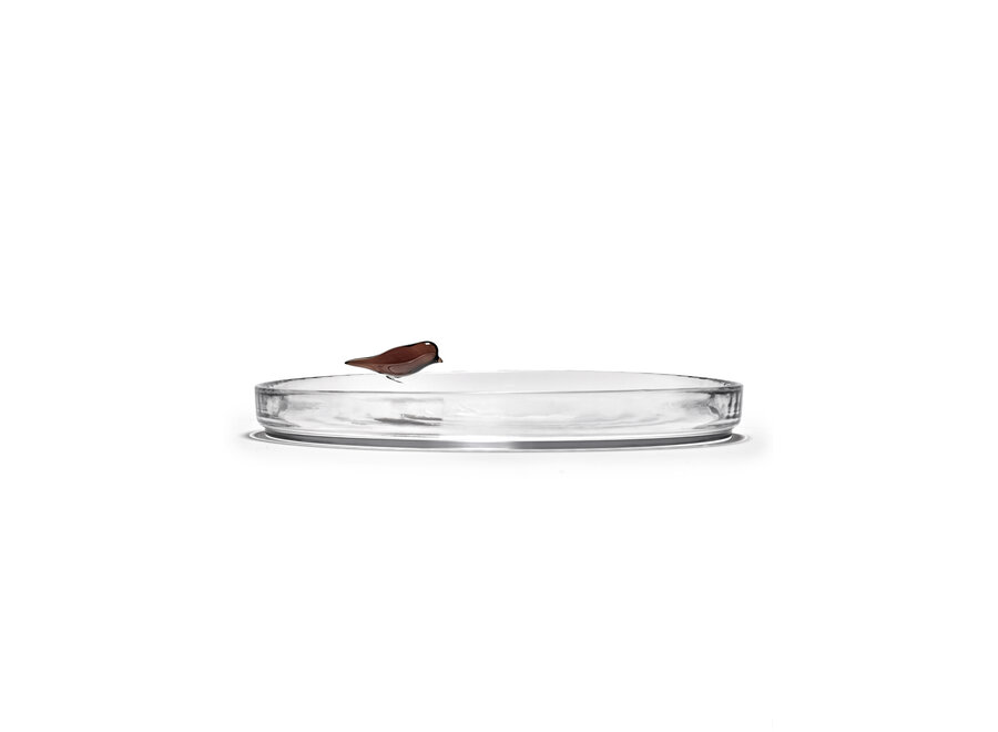 Kelly Wearstler - Perch tablett  Transparant Amber - L