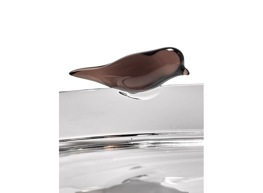 Kelly Wearstler - Perch tablett  Transparant Amber - L