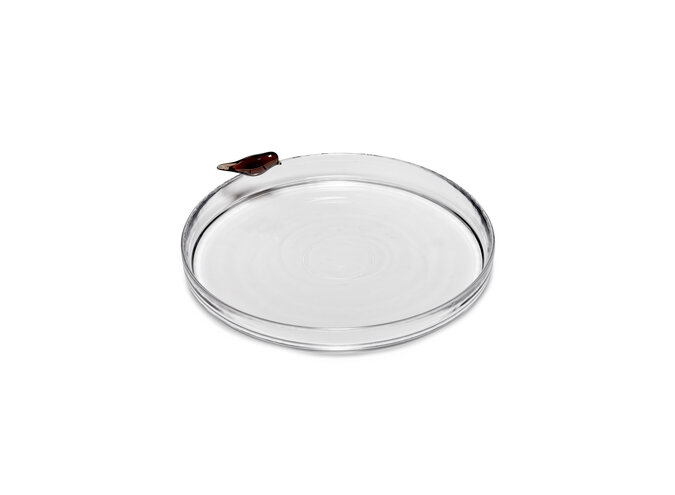 Kelly Wearstler - Perch plateau Transparant Amber - L