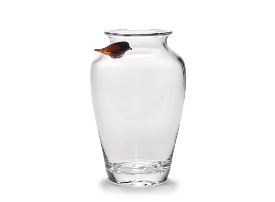 Kelly Wearstler - Perch vaas Transparant Amber - L