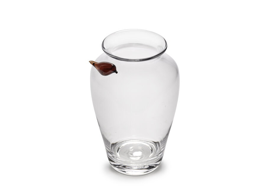 Kelly Wearstler - Perch vase Transparant Amber - L