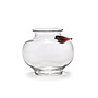Kelly Wearstler - Perch vaas Transparant Amber - S