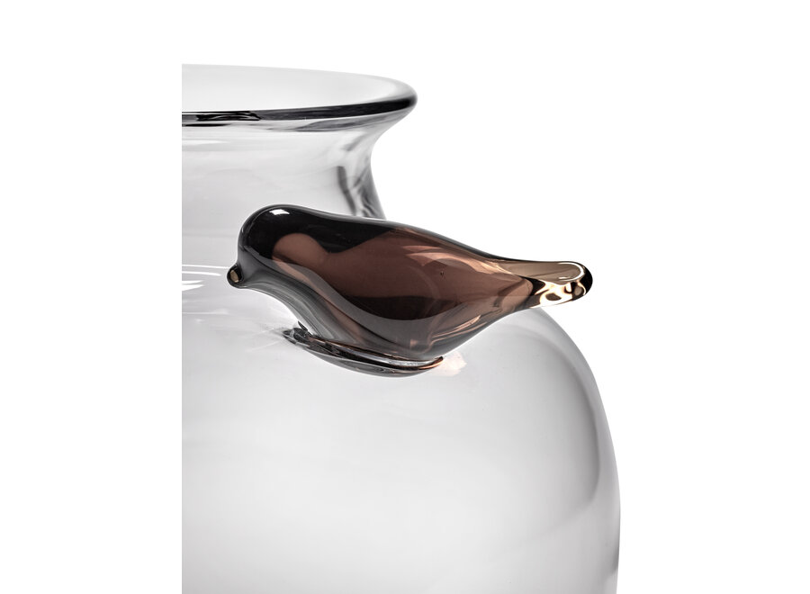 Kelly Wearstler - Perch vase Transparant Amber - S