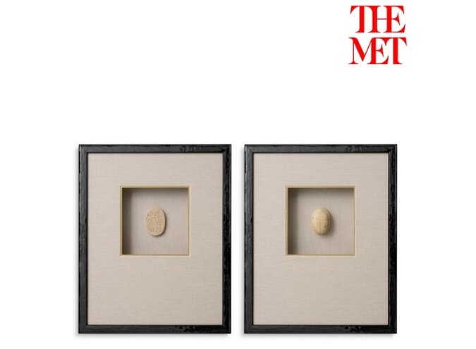 Print Inlay Menes - Set of 2