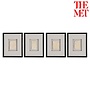 Print Inlay Hatshepsut - Set of 4