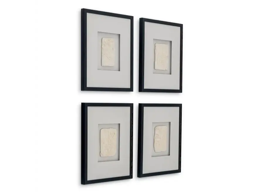 Print Inlay Hatshepsut - Set of 4