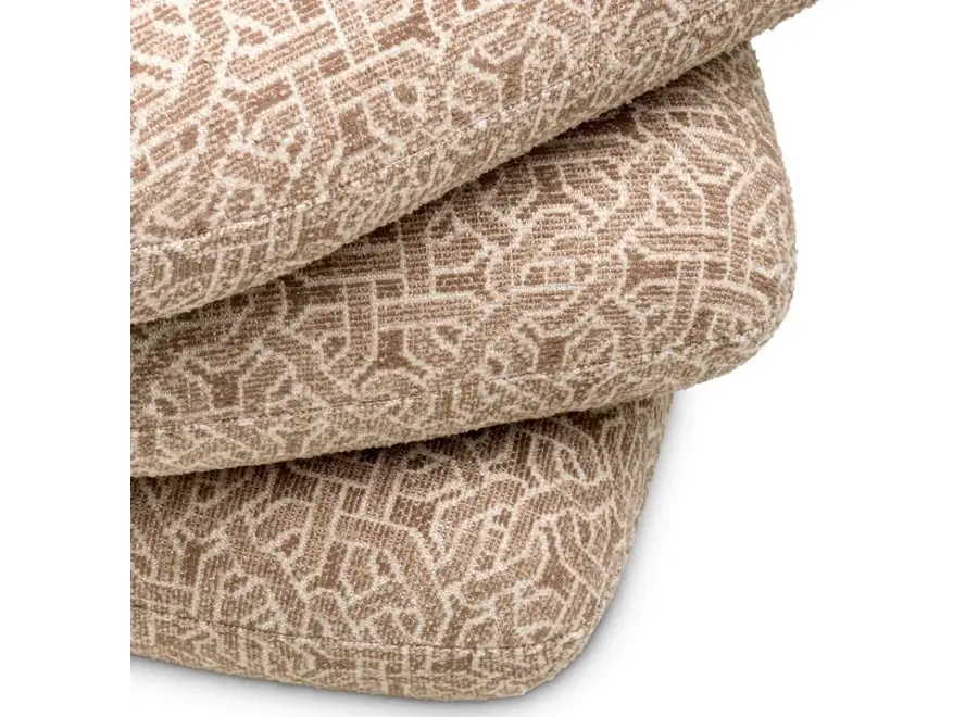 Tabouret 'Greenwich' - Jacquard Beige