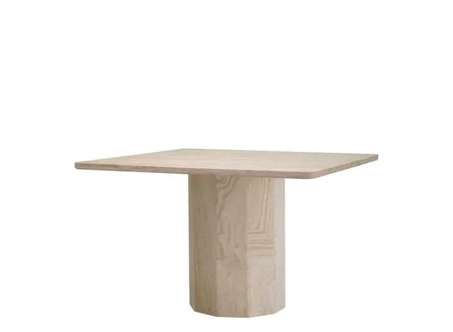 Table à manger 'Piazza' - Travertine