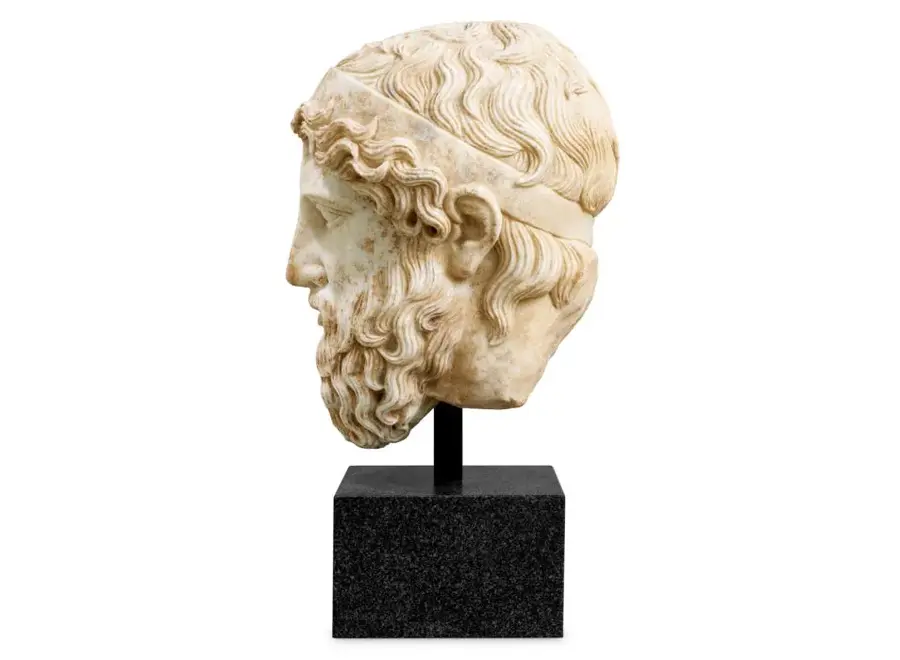 Decorobject 'Hermes' - Marble antique look