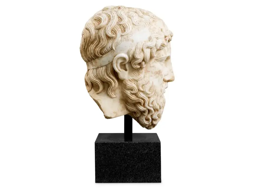 Decorobject 'Hermes' - Marble antique look