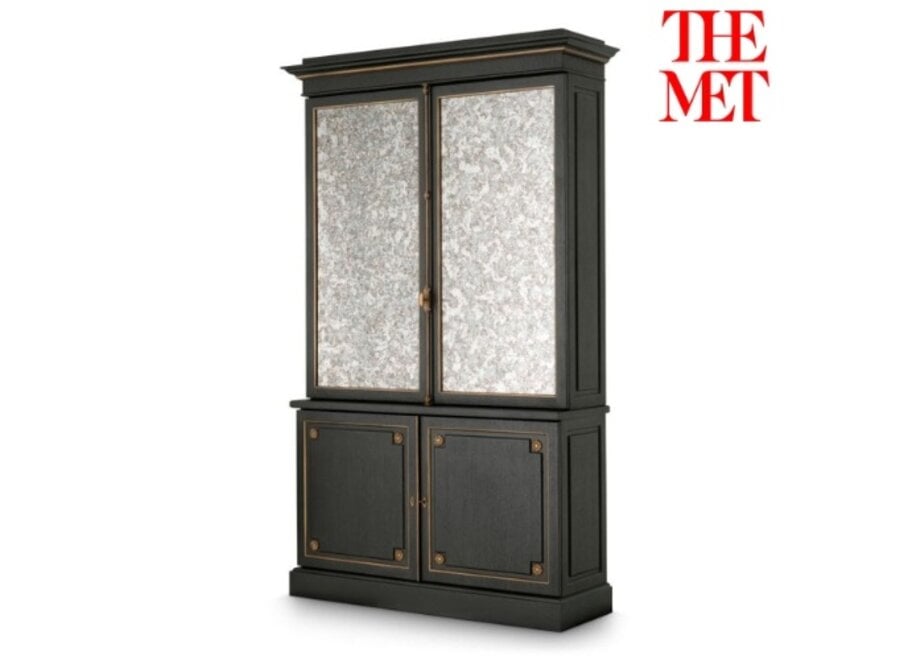 Barschrank 'Kellam' - Black Finish