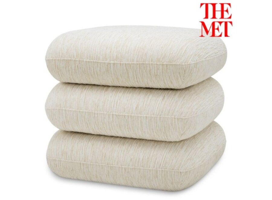 Hocker Greenwich - Jacquard Off-white