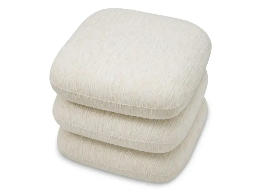 Tabouret 'Greenwich' - Jacquard Off-white