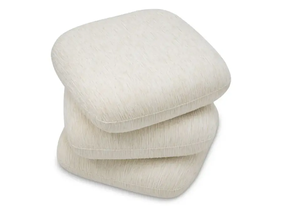 Hocker 'Greenwich' - Jacquard Off-white