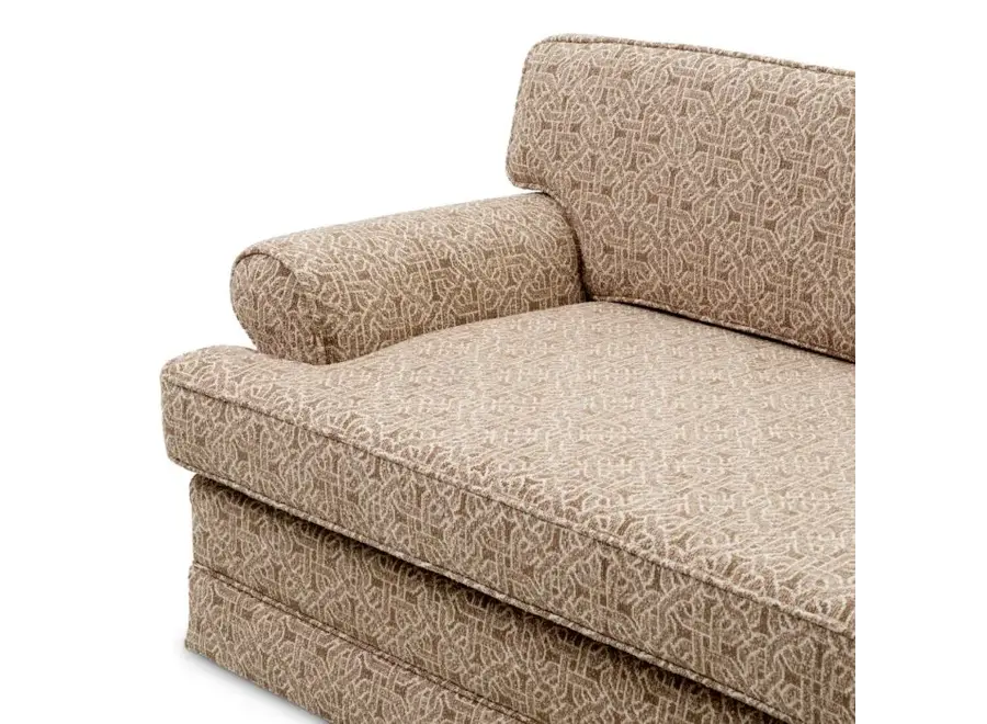 Canapé 'Madison' - Jacquard beige