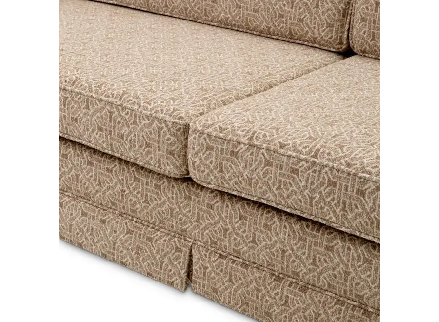 Canapé 'Madison' - Jacquard beige